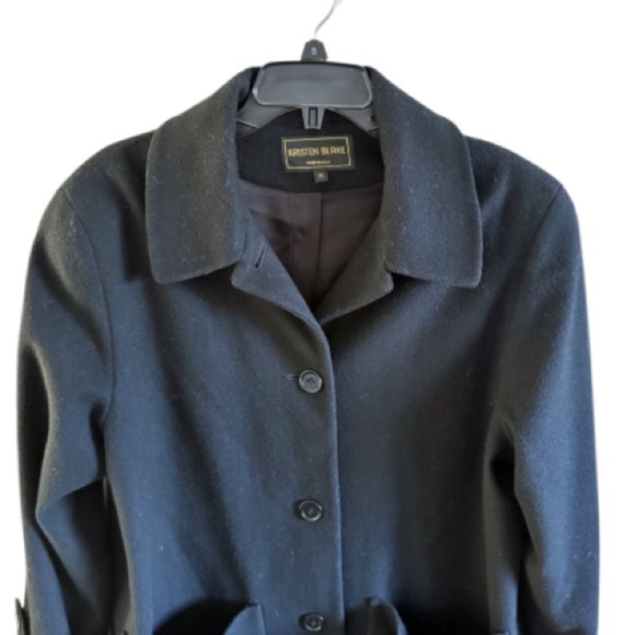 Kristen Blake Women's Wool Blend Overcoat Jacket Medium Winter - Picture 6 of 11